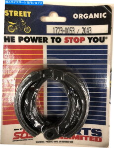 Brake Shoes SBS�z���_�I�[�g�o�C���A�u���[�L�V���[�YCR80 MB80 NEW SBS HONDA MOTORCYCLE REAR BRAKE SHOES CR80 MB80 NEW