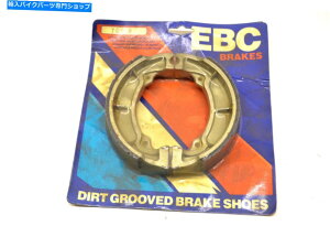 Brake Shoes EBC 705G�a�t���u���[�L�V���[�Y�L�b�gNOS EBC 705G Grooved Brake Shoe Kit NOS�y���s�A���i�z