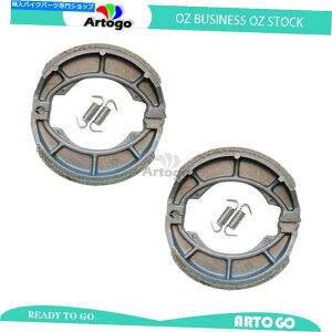 Brake Shoes XYLTS 185 L/M/B/C/ERN/ERT/ERX̃tg+Au[LV[Y1974-1979 1980 1981 Front+Rear Brake Shoes For Suzuki TS 185 L/M/B/C/ERN/ERT/ERX 1974-1979 1980 1981