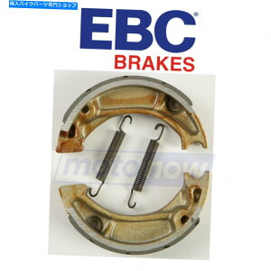 Brake Shoes 2002�N����2009�N��EBC���A�O���[�u�u���[�L�V���[�YHonda CHF50 Metropolitan -BrakeTD EBC Rear Grooved Brake Shoes for 2002-2009 Honda CHF50 Metropolitan - Brake td�y���s�A���i�z