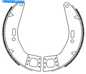Brake Shoes 225129292-V[Yu[LV[YtgFSB893EF VESPA COSA 225129292 - Series Brake Shoes Front FSB893EF Vespa Cosa