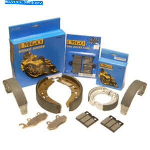 Brake Shoes 1982�N���}�nXJ1100�}�L�V��MBS�u���[�L�V���[�Y�G�~�S91-62204 Fits 1982 Yamaha XJ1100 Maxim MBS Brake Shoe Emgo 91-62204�y���s�A���i�z