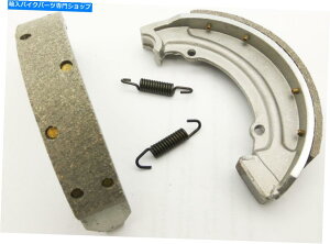 Brake Shoes 6 �u���[�L�V���[�Y+���C�j���O+�X�v�����O�X�����x�b�g�p�[�gNo.140370���C�����G���t�B�[���h 6 Brake Shoe+Lining+Springs & Rivets Part No.140370 For Royal Enfield�y���s�A���i�z