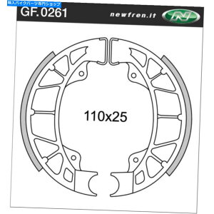 Brake Shoes Apriria 50 SportCity One 1-GF0261̐VNewfrenAu[LV[Y New NEWFREN Rear Brake shoe For APRILIA 50 SPORTCITY ONE 1-GF0261