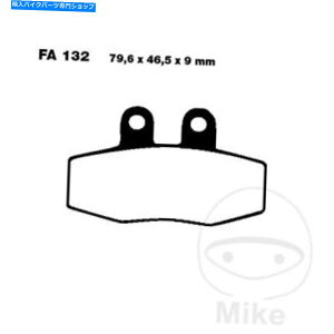 Brake Shoes KTM�pExc 350 Grimeca Calipers 89 EBC�I�[�K�j�b�N�t�����g�u���[�L�p�b�hFA132 For KTM EXC 350 Grimeca Calipers 89 EBC Organic Front Brake Pads FA132�y���s�A���i�z