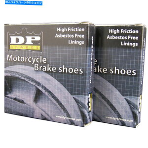 Brake Shoes DP�u���[�L�Z���^�[���A�u���[�L�V���[�YDP9108 YAMAHA TT 600 US 1985-1986 DP Brakes Sintered Rear Brake Shoes DP9108 Yamaha TT 600 US 1985-1986�y���s�A���i�z