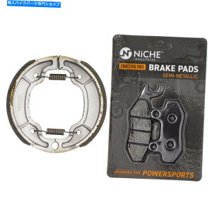 Brake Shoes }np̌CZbgtu[LpbhTTR230 5RM-F5805-20SȔ^bN Brake Pad with Shoe Set for Yamaha TTR230 5RM-F5805-20 Complete Semi-Metallic