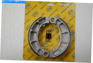 Brake Shoes ���A�u���[�L�V���[�Y+�X�v�����O�t�B�b�g�z���_GL 500 650 750�V���o�[�E�B���O1981-83 GL500 GL650 REAR BRAKE SHOES+Springs fit HONDA GL 500 650 750 SilverWing 1981-83 GL500 GL650