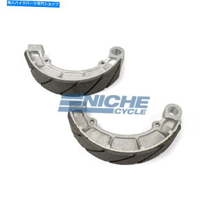 Brake Shoes z_CB650 CJX^80-81p̃AO[uu[LV[Y Rear Grooved Brake Shoes For Honda CB650 C Custom 80-81