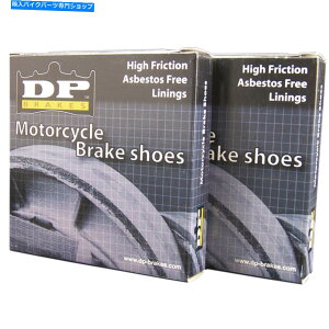 Brake Shoes DP�u���[�L�Z���^�[�t�����g�u���[�L�V���[�YDP9101�z���_MT 50 S EU 1980-1992 DP Brakes Sintered Front Brake Shoes DP9101 Honda MT 50 S EU 1980-1992