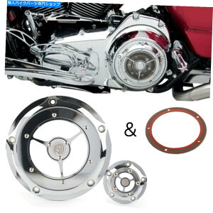Engine Covers RSD 5�z�[���N���A�_�[�r�[�^�C�~���O�^�C�}�[�J�o�[�n�[���[���[�h�O���C�h�L���OFLHRC FLHR RSD 5 Holes Clear Derby Timing Timer Cover For Harley Road Glide King FLHRC FLHR�y���s�A���i�z