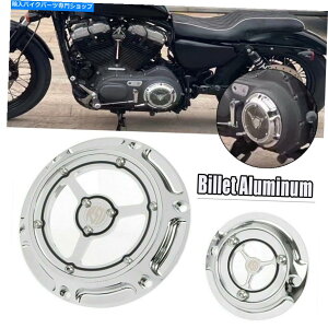Engine Covers �n�[���[�̃_�[�r�[�^�C�~���O�^�C�}�[�J�o�[ Derby Timing Timer Cover For Harley 2004-later Sportster XL 883 1200 Iron 48 72�y���s�A���i�z