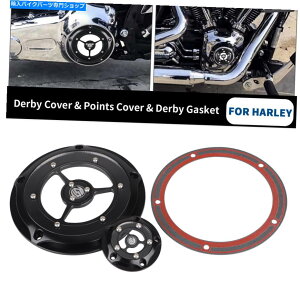 Engine Covers RSD�_�[�r�[�^�C�~���O�^�C�}�[�G���W���J�o�[�ƃK�X�P�b�g�L�b�g�n�[���[���[�h�O���C�hFLTR�ɓK���Ă��܂� RSD Derby Timing Timer Engine Cover & Gasket Kit Fit For Harley Road Glide FLTR�y���s�A