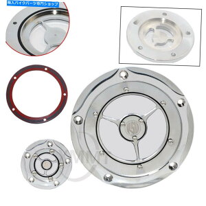 Engine Covers Chrome RSD Clarity Derby��Timing�^�C�}�[�J�o�[�n�[���[�t�@�b�g�{�[�C�_�C�i���[�h�L���O Chrome RSD Clarity Derby & Timing Timer Cover For Harley Fatboy Dyna Road King�y���s�A���i�z