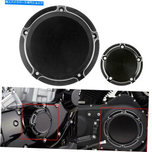 Engine Covers ubNGbWJbg5z[_[r[ /^C~O^C}[Jo[n[[GNgOCh\tgAC Black Edge Cut 5 Hole Derby /Timing Timer Cover For Harley Electra Glide Softail