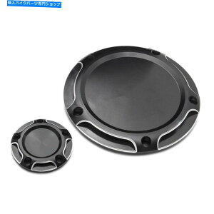Engine Covers ubNGbWJbg5z[_[r[ /^C~O^C}[Jo[n[[Xg[gOCht@bg{[C Black Edge Cut 5 Hole Derby /Timing Timer Cover For Harley Street Glide Fatboy