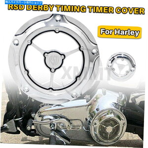 Engine Covers RSD�A���~�j�E���_�[�r�[�^�C�~���O�^�C�}�[�J�o�[�n�[���[�G���N�g�����[�h�O���C�h�E���g���t���g�� RSD Aluminum Derby Timing Timer Cover For Harley Electra Road Glide Ultra FLTRU�y���s�A���i�z
