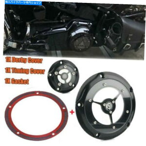 Engine Covers RSD�_�[�r�[�^�C�~���O�^�C�}�[�J�o�[�n�[���[�w���e�[�W�\�t�g�A�C���N���V�b�NFLSTCI 03-13�̃J�o�[ RSD Derby Timing Timer Cover For Harley Heritage Softail Classic FLSTCI 03-13�y���s�A���i�z