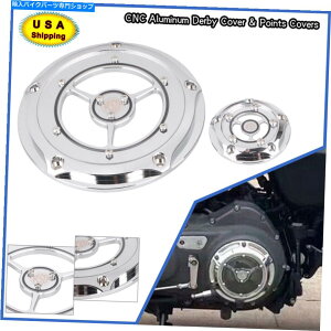 Engine Covers �N����5�z�[��RSD�_�[�r�[�^�C�~���O�^�C�}�[�J�o�[�n�[���[���[�h�X�g���[�g�O���C�hFXD FXS Chrome 5 Holes RSD Derby Timing Timer Cover For Harley Road Street Glide FXD FXS�y���s�A���i�z