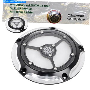 Engine Covers RSDNeB_[r[^C~O^C}[Jo[n[[c[OXg[g[hOChLÕJo[ RSD Clarity Derby Timing Timer Cover For Harley Touring Street Road Glide King