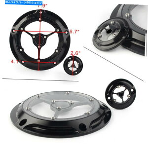 Engine Covers Harley Touring 2014-2018 17[^[NeB_[r[^C}[^C~OJo[ubN Fit Harley Touring 2014-2018 17 Motor Clarity Derby & Timer Timing Covers Black