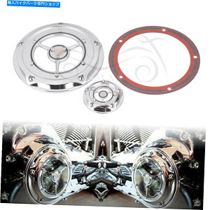 Engine Covers Chrome CNC RSD Clarity Derby�^�C�~���O�^�C�}�[�J�o�[�n�[���[�c�C���J��99-14 13 12 Chrome CNC RSD Clarity Derby Timing Timer Cover For Harley Twin Cam 99-14 13 12�y���s�A���i�z