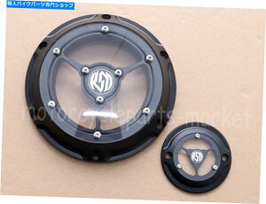 Engine Covers CNCJbgNeB6z[_[r[Jo[ +n[[̃^C}[Jo[04-16 XLX|[cX^[ CNC Cut Clarity 6-Holes Derby Cover + Timer Covers For Harley 04-16 XL SPORTSTER