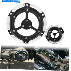 Engine Covers �u���b�N�N���A�_�[�r�[�^�C�~���O�^�C�}�[�J�o�[�n�[���[�f�r�b�h�\���X�|�[�c�X�^�[883 1200 04-17 Black Clear Derby Timing Timer Cover Harley Davidson Sportster 883 1200 04-17�y���s�A���i�z