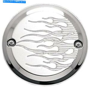Engine Covers �W���[�J�[�}�V���N�����^�C�}�[ /�|�C���g�J�o�[�r�b�O�c�C���G�{70-99���X�|�[�c�X�^�[04-20 Joker Machine Chrome Timer / Points Cover Big Twin Evo 70-99 & Sportster 04-20�y���s�A���i�z