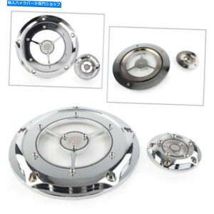 Engine Covers n[[GNgOCh\tgAC_CĩN5z[_[r[^C~O^C}[Jo[ Chrome Five-Holes Derby Timing Timer Cover For Harley Electra Glide Softail Dyna