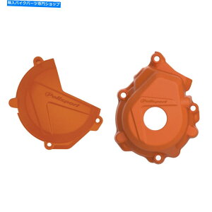 Engine Covers Polisport Kit Clutch + Ignition Orange 90975 Polisport Kit Clutch + Ignition Orange 90975