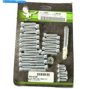 Engine Covers K[hi[EFXgRbgNAJvC}Jo[n[hEFALbg-C-10-20-01 Gardner Westcott Chrome Allen Cam & Primary Cover Hardware Kit - C-10-20-01