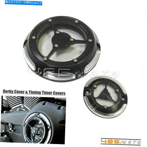 Engine Covers CNC�_�[�r�[�J�o�[�^�C�}�[�^�C�~���O�J�o�[�n�[���[Sportster 883 1200 XL�p��6�z�[���Z�b�g CNC Derby Cover Timer Timing Cover 6 Holes Set For Harley Sportster 883 1200 XL�y���s�A���i�z