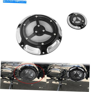 Engine Covers 6�z�[���N�����e�B�_�[�r�[�^�C�~���O�^�C�}�[�J�o�[�n�[���[�X�|�[�c�X�^�[883�S�p�A���~�j�E�� 6 Holes Clarity Derby Timing Timer Cover Aluminum For Harley Sportster 883 Iron�y���s�A���i�z