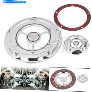 Engine Covers Chrome RSD�_�[�r�[�^�C�~���O�^�C�}�[�J�o�[�n�[���[�_�C�i�G���N�g�����[�h�O���C�hFLHR FLHT Chrome RSD Derby Timing Timer Cover For Harley Dyna Electra Road Glide FLHR FLHT�y���s�A���i�z