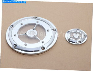 Engine Covers Chrome Clarity CNC Cut Derby^C}[^C~OJo[1999-2014 Harley Twin Cam Chrome Clarity CNC Cut Derby Timer Timing Cover for 1999-2014 Harley Twin Cam