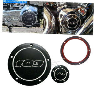Engine Covers 103�_�[�r�[�^�C�}�[�J�o�[�n�[���[�_�C�i�t�@�b�g�{�[�Cflstf electra�O���C�hflhtc flhtcu 103 Derby Timer Cover For Harley Dyna Fat Boy FLSTF Electra Glide FLHTC FLHTCU�y���s�A���i�z