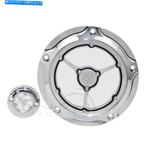 Engine Covers Chrome CNC RSD Clarity DerbyTimerJo[n[[[hXg[gOChtus Chrome CNC RSD Clarity Derby & Timer Covers for Harley Road Street Glide FLHR US