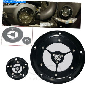 Engine Covers RSD�N�����e�B�_�[�r�[�J�o�[�^�C�~���O�^�C�}�[�J�o�[�n�[���[�_�C�i���[�h�L���O�\�t�g�A�C���ɓK���Ă��܂� RSD Clarity Derby Cover Timing Timer Cover Fit For Harley Dyna Road King Softail�y��