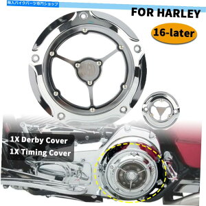 Engine Covers RSD�N���A�_�[�r�[�^�C�}�[�^�C�~���O�J�o�[�n�[���[�G���N�g���O���C�h���[�h�L���OFLHX 16-up RSD Clear Derby Timer Timing Cover For Harley Electra Glide Road King FLHX 16-UP�y���s�A���i�z