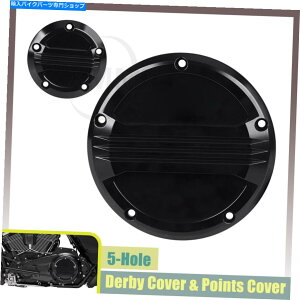 Engine Covers �n�[���[���[�h�X�g���[�g�O���C�h�i�C�g�g���C���g���C�N��5�z�[���_�[�r�[�^�C�~���O�^�C�}�[�J�o�[ 5-Hole Derby Timing Timer Cover For Harley Road Street Glide Night Train Trike�y���s�A���i�z