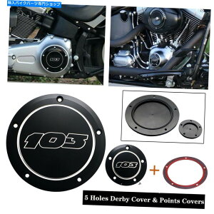 Engine Covers ubN103_[r[Jo[n[[_Cĩ^C~OJo[99-17\tgACc[O Black 103 Derby Cover Timing Timer Cover For Harley Dyna 99-17 Softail Touring