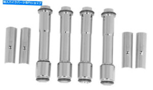 Engine Covers 84-99 Harley Evolution 60930pChrome PushrodJo[Zbg Chrome Pushrod Cover Set For 84-99 Harley Evolution 60930