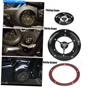 Engine Covers RSD�_�[�r�[�^�C�~���O�^�C�}�[�J�o�[�n�[���[�G���N�g���O���C�h�E���g�����~�e�b�hflhtk�̃K�X�P�b�g RSD Derby Timing Timer Cover Gasket For Harley Electra Glide Ultra Limited FLHTK�y���s�A���i�z