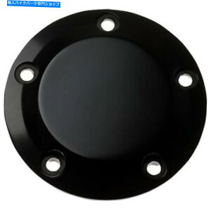 Engine Covers ハーレーツインカム99-17のジョーカーブラックスムーズタイマー /ポイントカバー Joker Black Smooth Timer / Points Cover for Harley Twin Cam 99-17