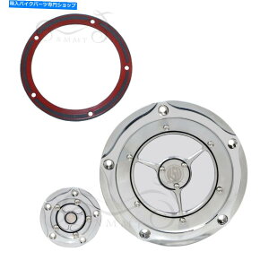 Engine Covers CNC�A���~�j�E��RSD�N�����e�B�_�[�r�[�^�C�~���O�^�C�}�[�J�o�[�n�[���[�c�A�[�t�@�b�g�{�[�C�_�C�i CNC Aluminum RSD Clarity Derby Timing Timer Cover For Harley Touring Fatboy Dyna�y���s�A���i�z