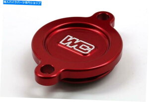 Engine Covers [NڑICtB^[͐27-095Jo[Ă܂ Works Connection Oil Filter Covers Red 27-095