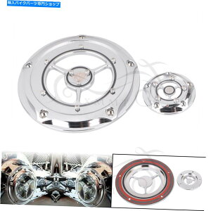 Engine Covers �N����5�z�[���_�[�r�[�^�C�~���O�^�C�}�[�J�o�[�n�[���[�_�C�i���[���C�_�[�\�t�g�A�C���f���[�X Chrome 5 Hole Derby Timing Timer Cover For Harley Dyna Low Rider Softail Deuce�y���s�A���i�z