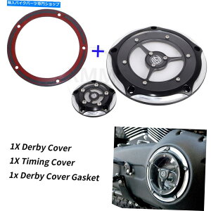 Engine Covers RSD CNC�_�[�r�[�^�C�}�[�^�C�~���O�J�o�[�n�[���[FLHT FLTRX FLHR FLHX FLHTCUTG FLHTK RSD CNC Derby Timer Timing Covers For Harley FLHT FLTRX FLHR FLHX FLHTCUTG FLHTK�y���s�A���i�z