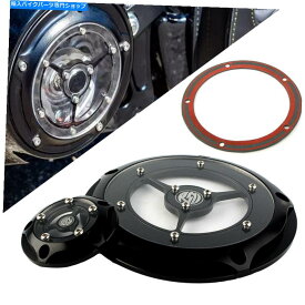 Engine Covers BLK RSDダービータイマーカバー＆ガスケットハーレーツーリングソフトアイルダイナツインカム99-14 Blk RSD Derby Timer Cover &Gasket For Harley Touring Softail Dyna Twin Cam 99-14